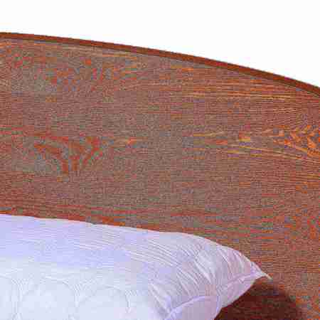 Baxton Studio Keagan Mid-Century Modern Transitional Walnut Brown Finished Wood Queen Size Platform Bed 184-11046-Zoro
